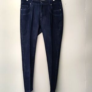 Apollo Jeans trendy straight legs- high rise Size: 19/20, Blue jeans -